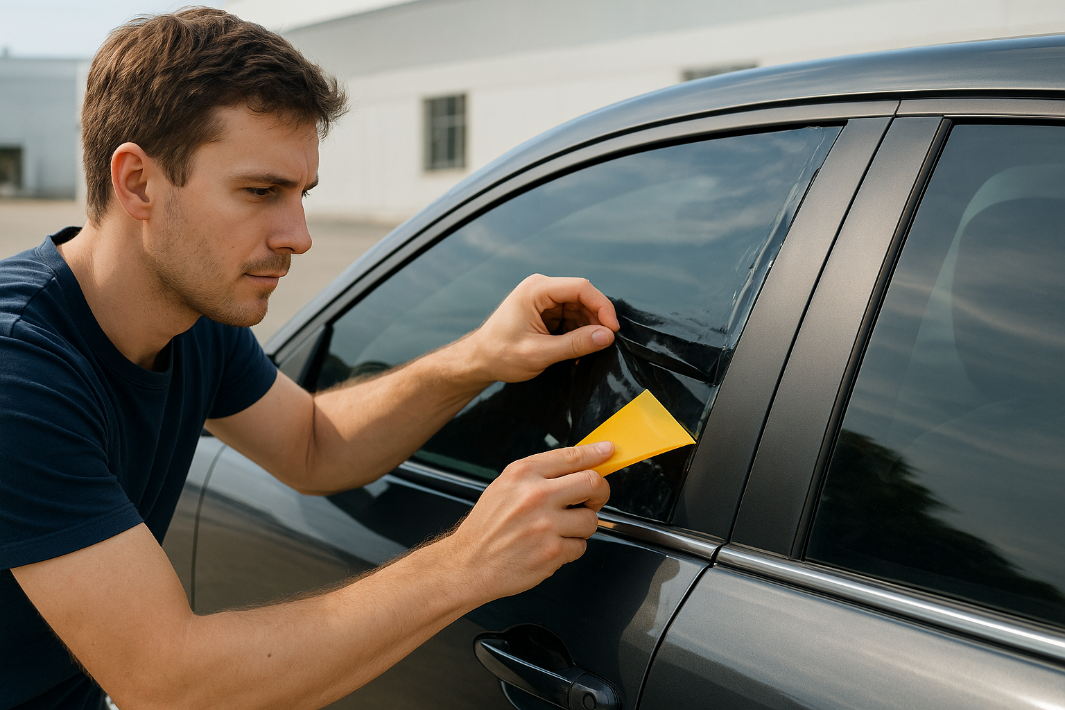 automotive window tint service